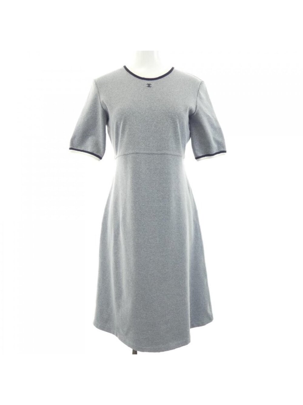 Chanel 98P Vintage Dress Gray